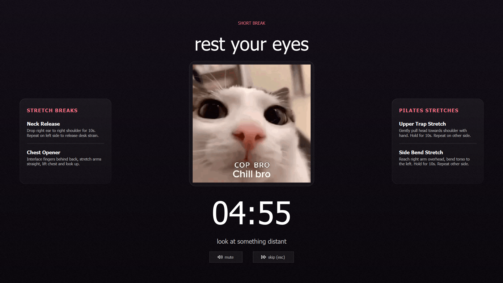 Break Screen Screenshot